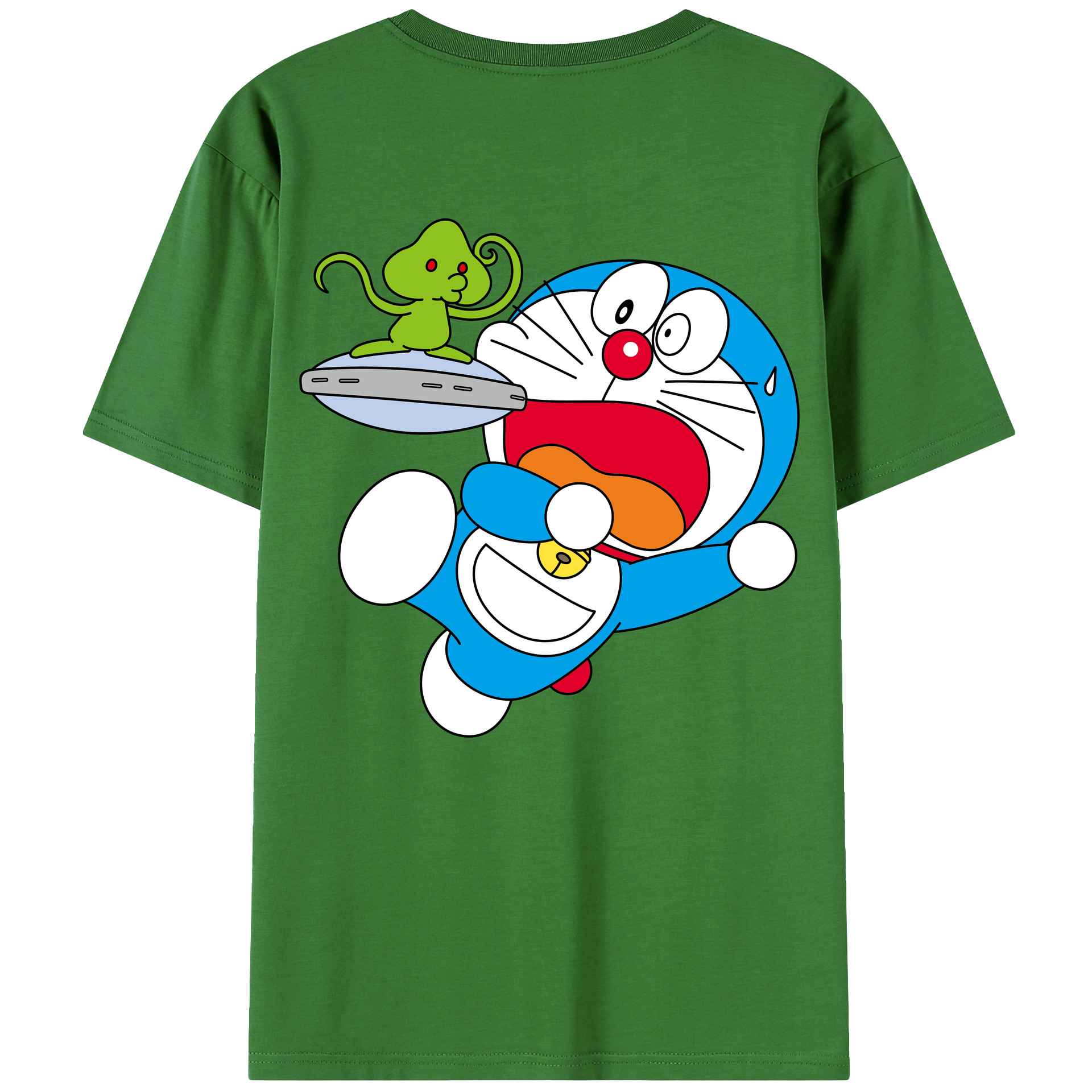 （画像用） ドラえもん Doraemon レディース半袖Tシャツ(バックプリント)